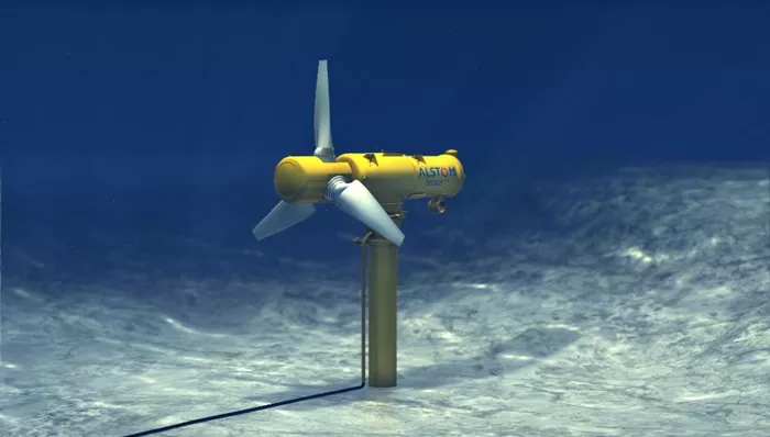 "Screw-Like" Tidal Power Generator